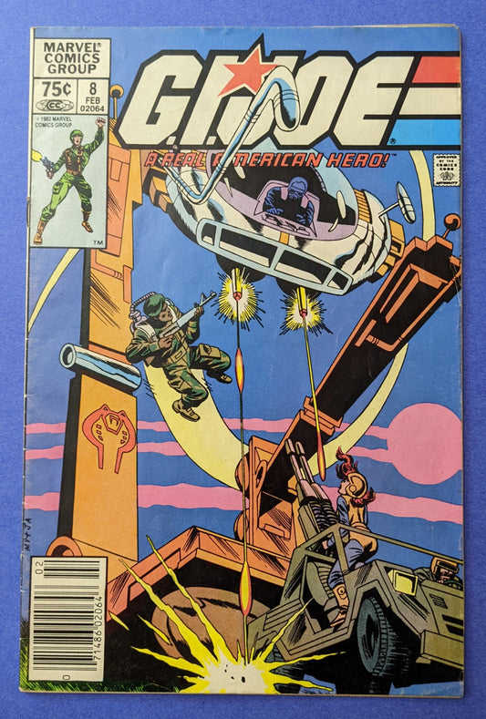 1983 Marvel Comics - G.I. Joe A Real American Hero #8