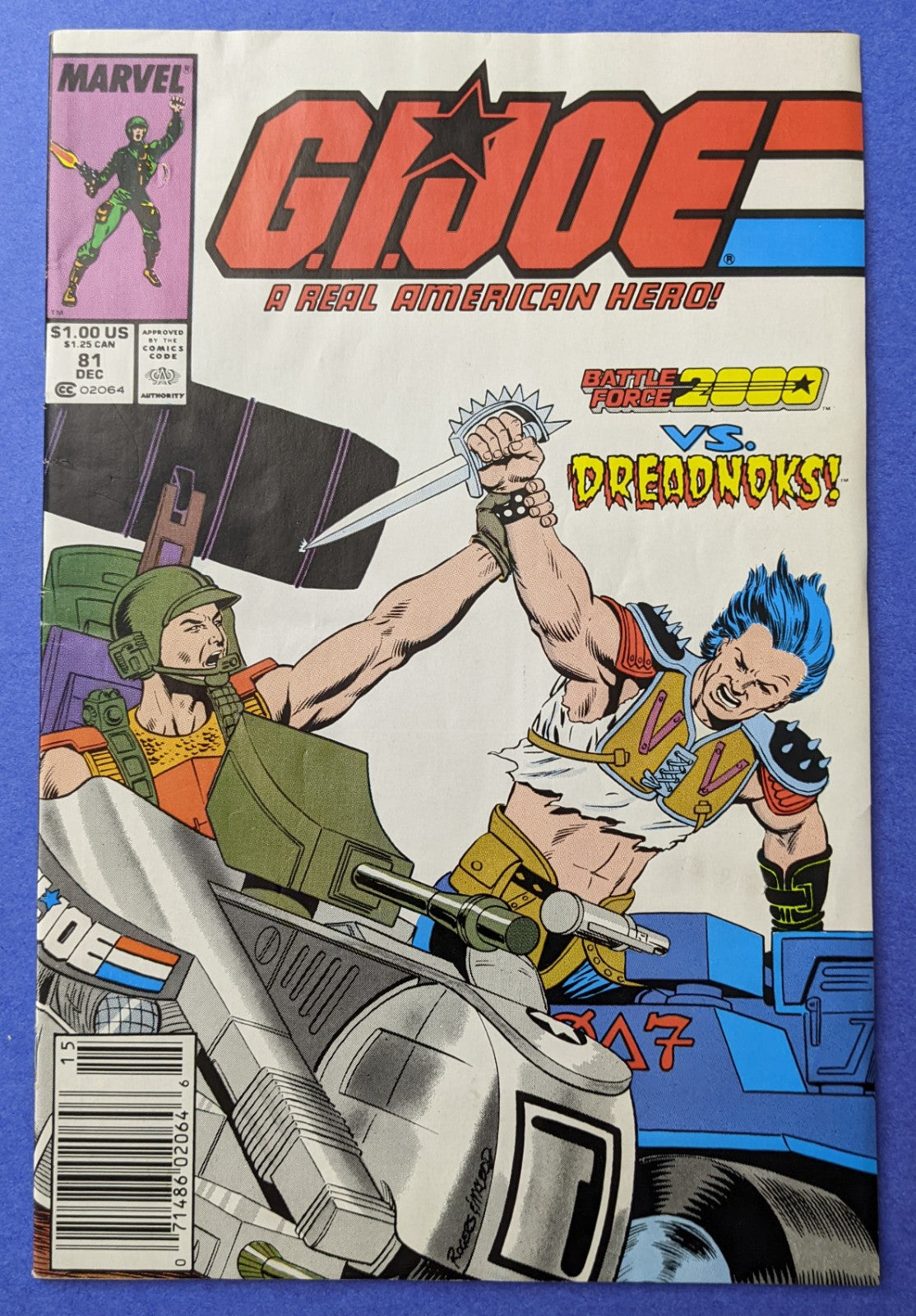 1988 Marvel Comics - G.I. Joe A Real American Hero #81