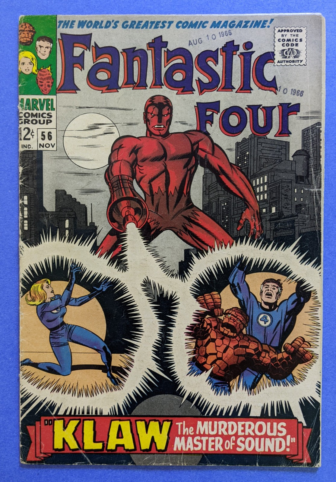 1966 Marvel Comics - Fantastic Four #56