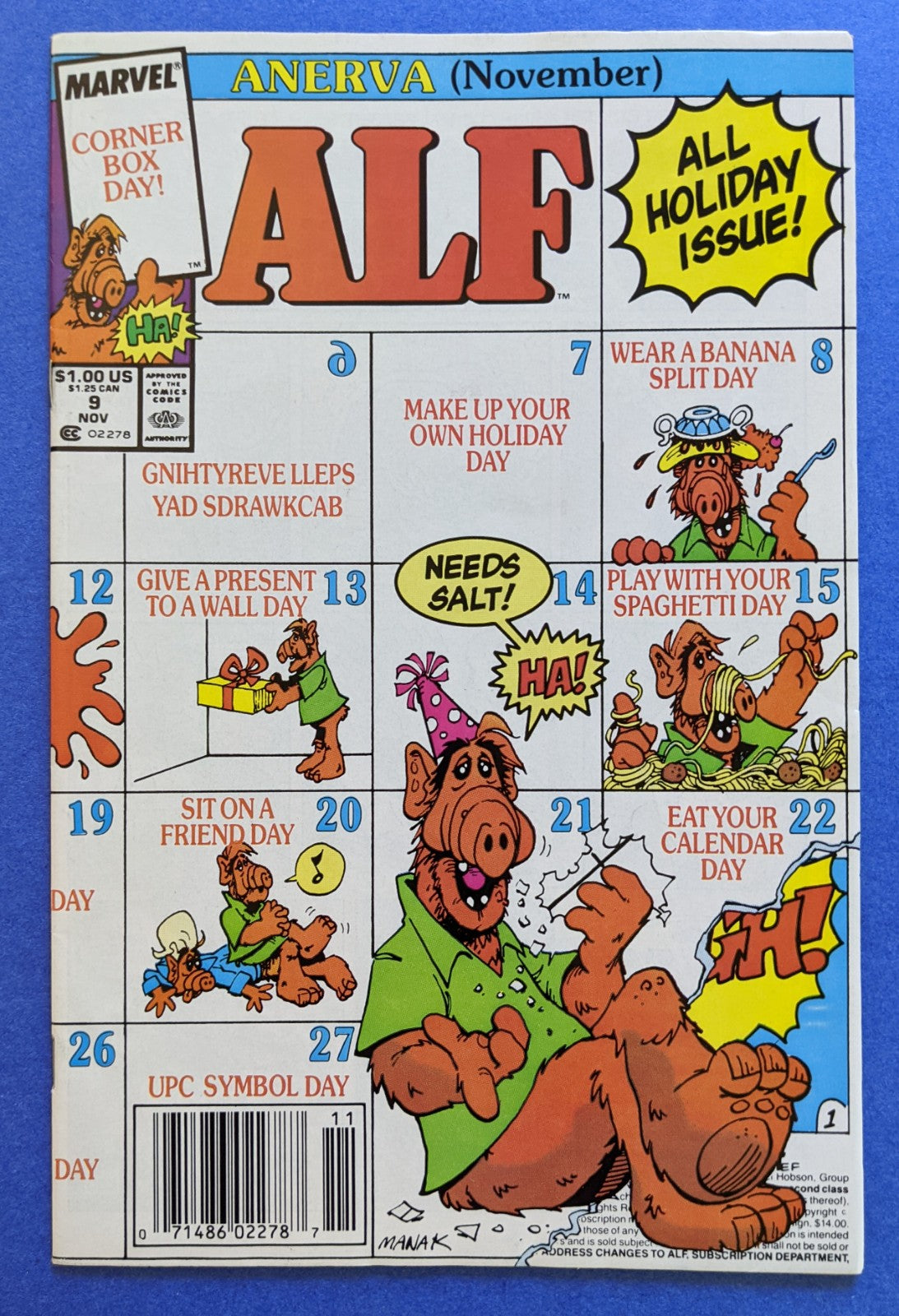 1988 Marvel Comics - ALF #9