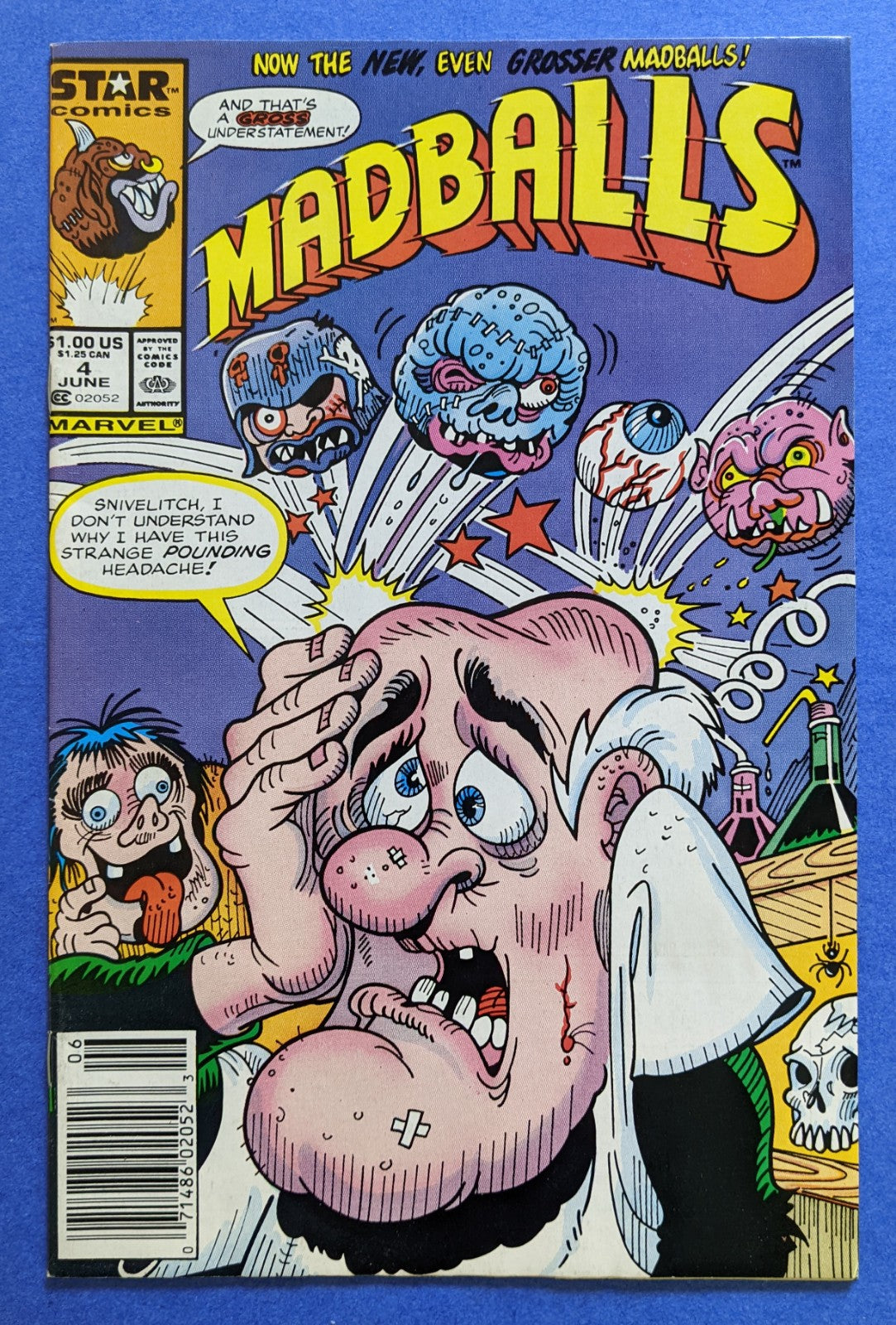 1987 Marvel/Star Comics - Madballs #4