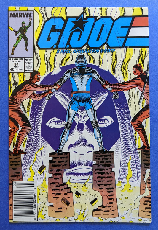 1989 Marvel Comics - G.I. Joe A Real American Hero #84