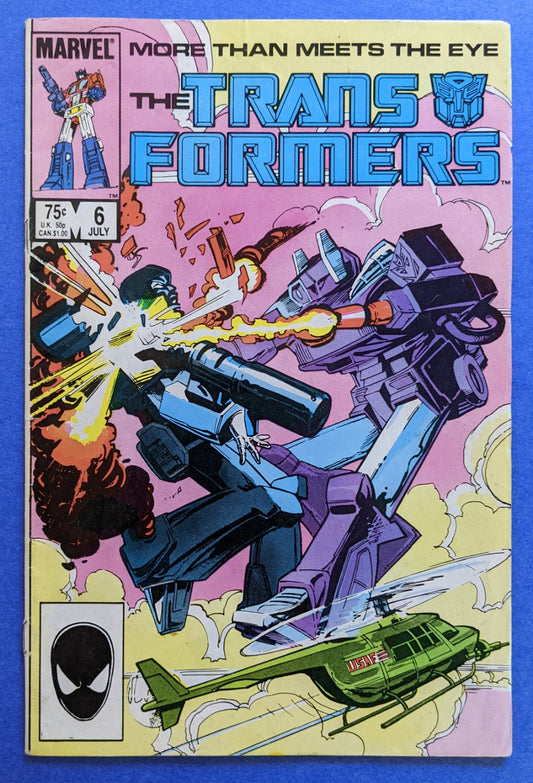 1985 Marvel Comics - The Transformers #6