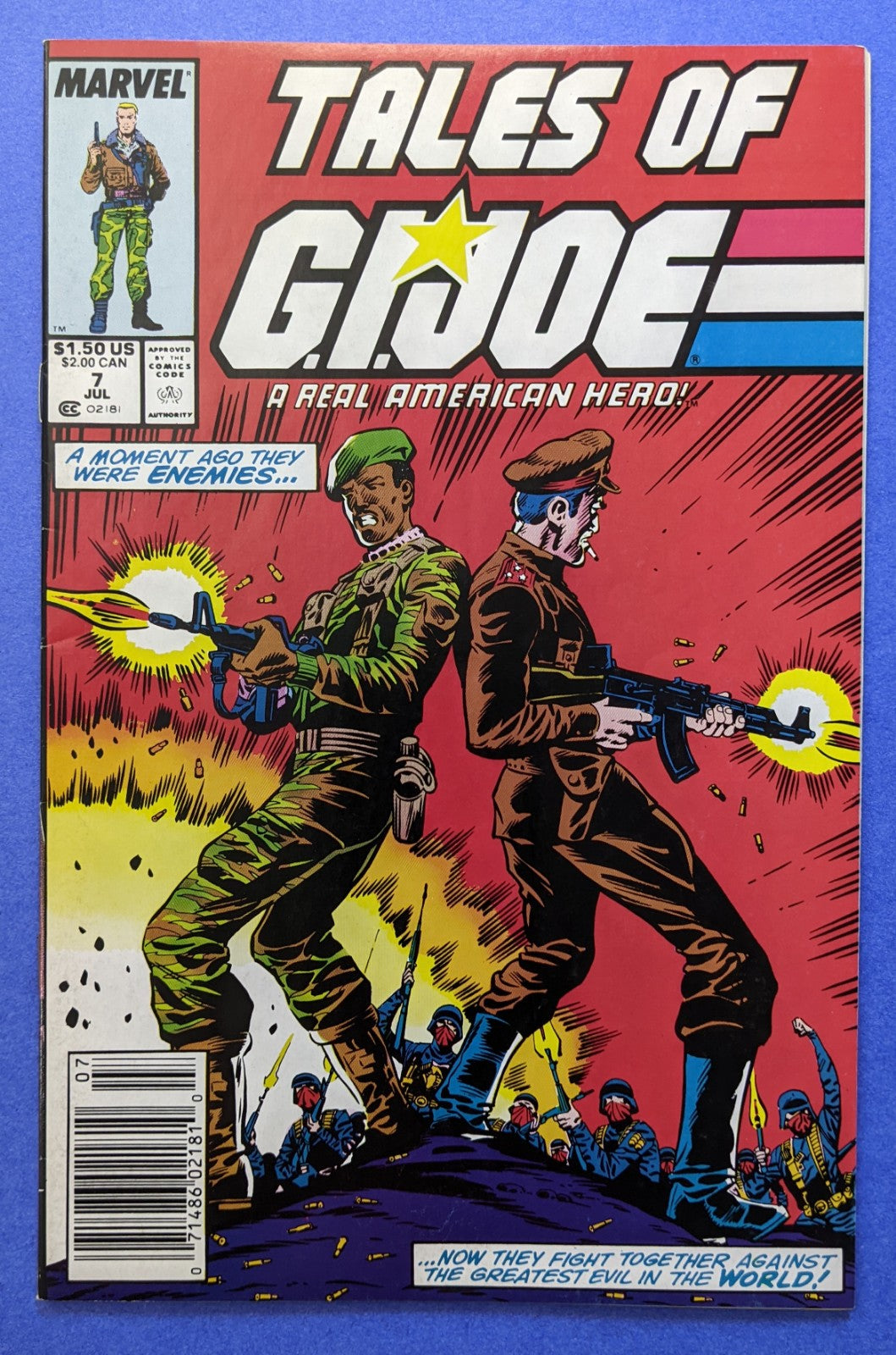 1988 Marvel Comics - Tales Of G.I. Joe #7