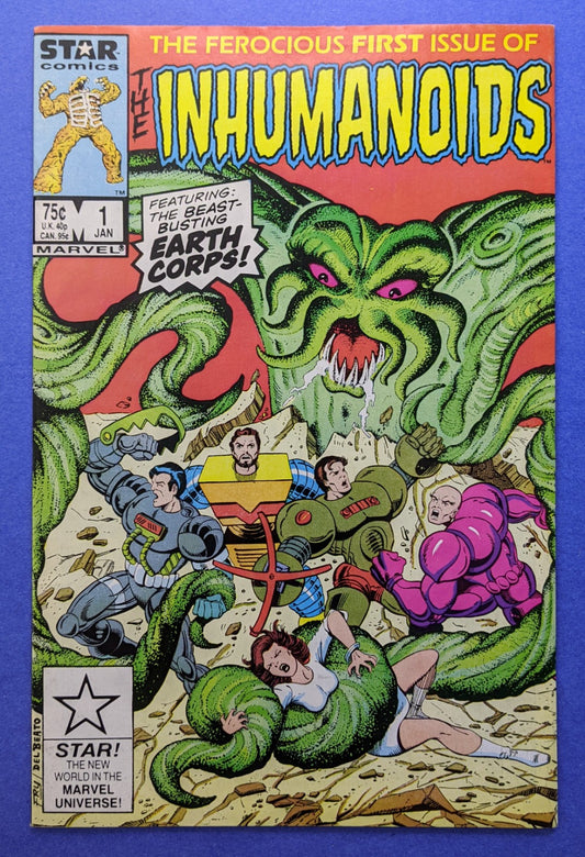 1987 Marvel/Star Comics - Inhumanoids #1