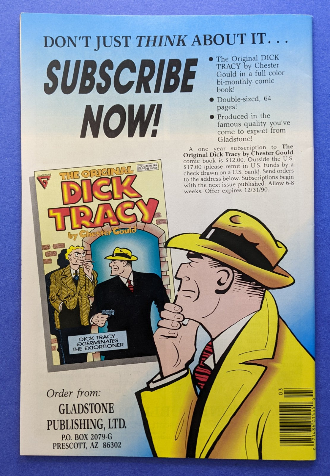 1991 Gladstone Comics - The Original Dick Tracy #4