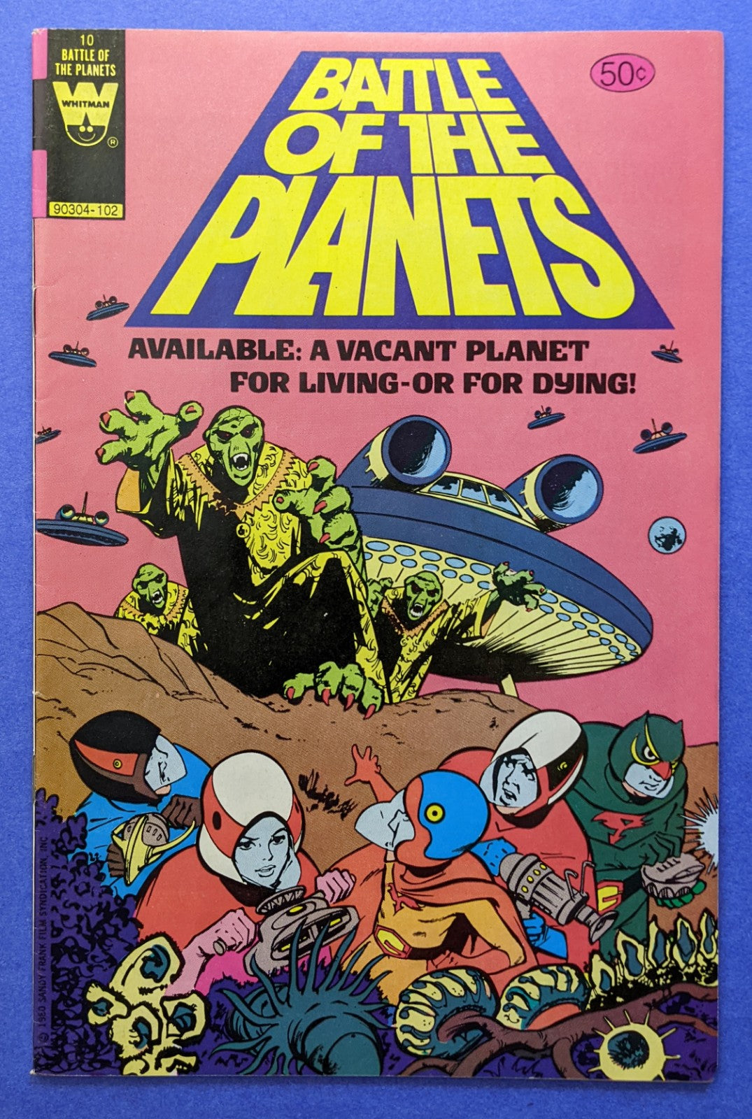 1980 Whitman Comics - Battle Of The Planets #10