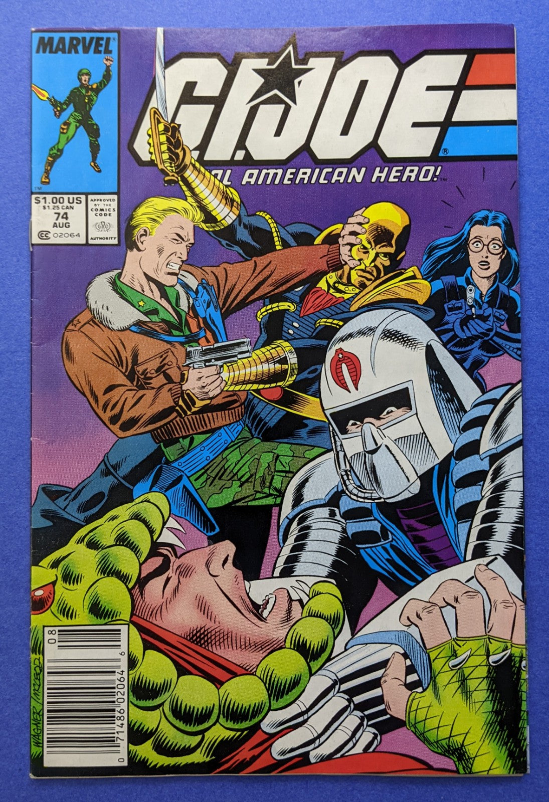 1988 Marvel Comics - G.I. Joe A Real American Hero #74