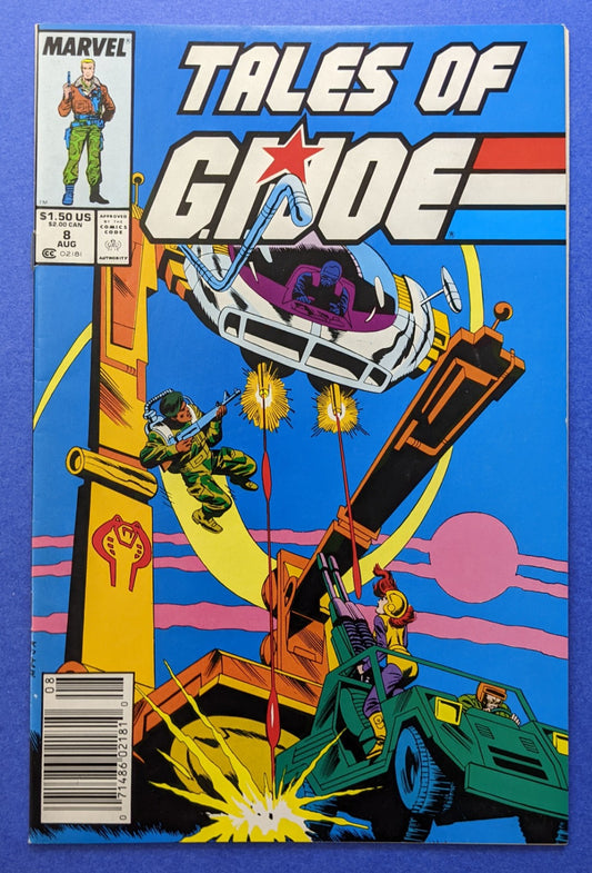 1988 Marvel Comics - Tales Of G.I. Joe #8