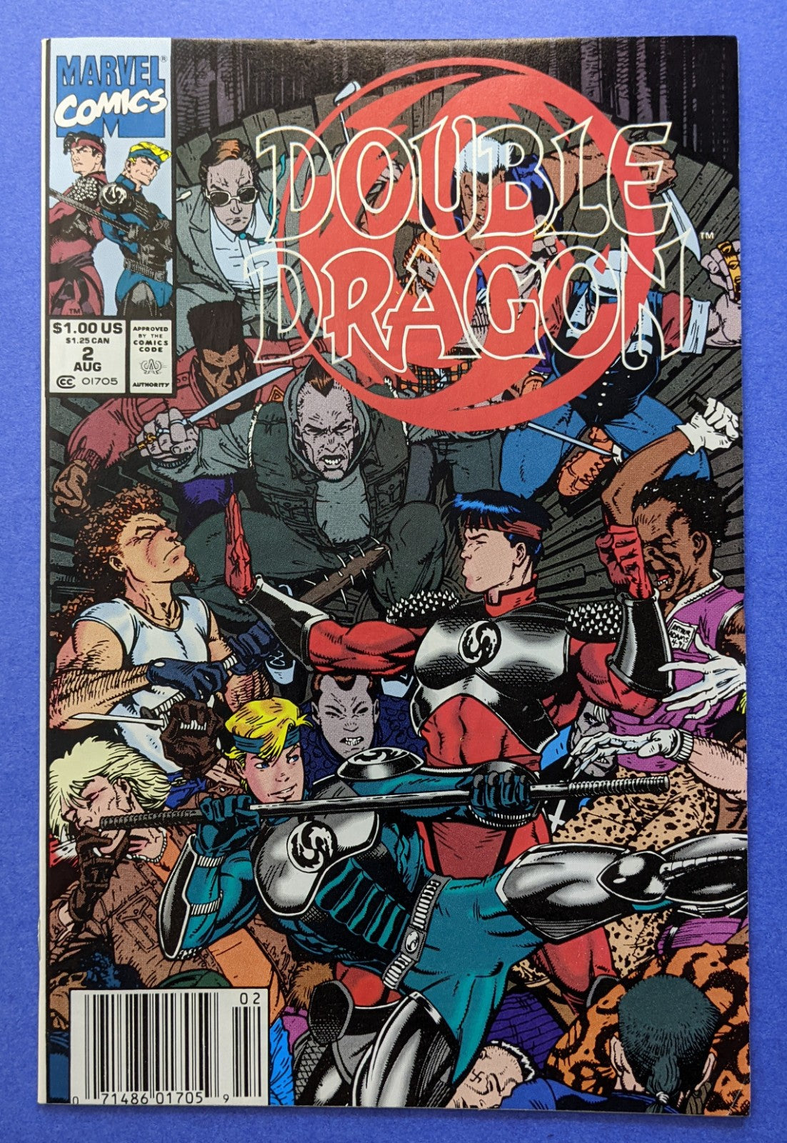 1991 Marvel Comics - Double Dragon #2