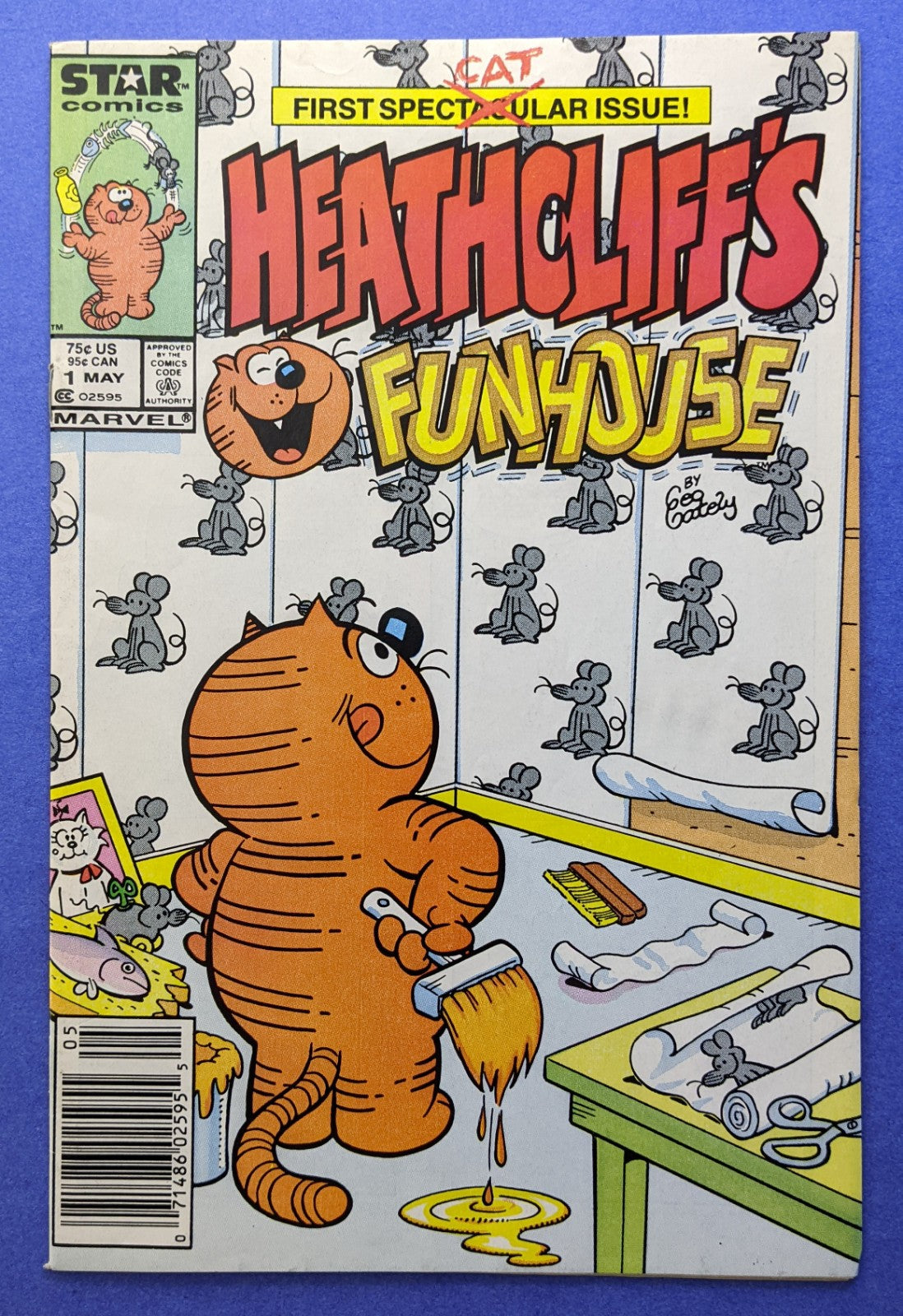 1987 Marvel/Star Comics - Heathcliff's Funhouse #1