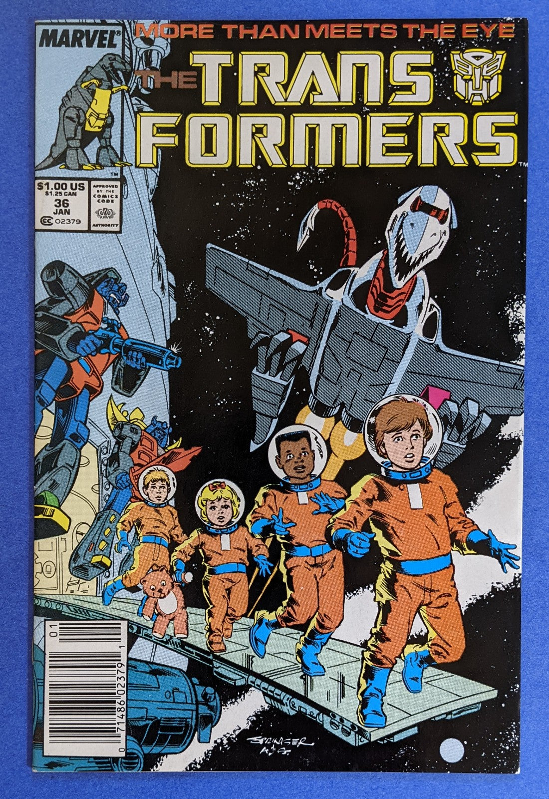 1988 Marvel Comics - The Transformers #36