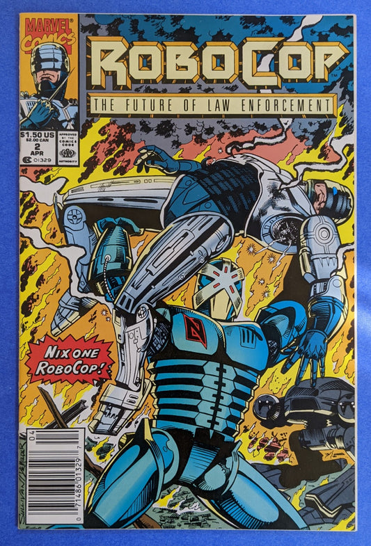 1990 Marvel Comics - Robocop #2