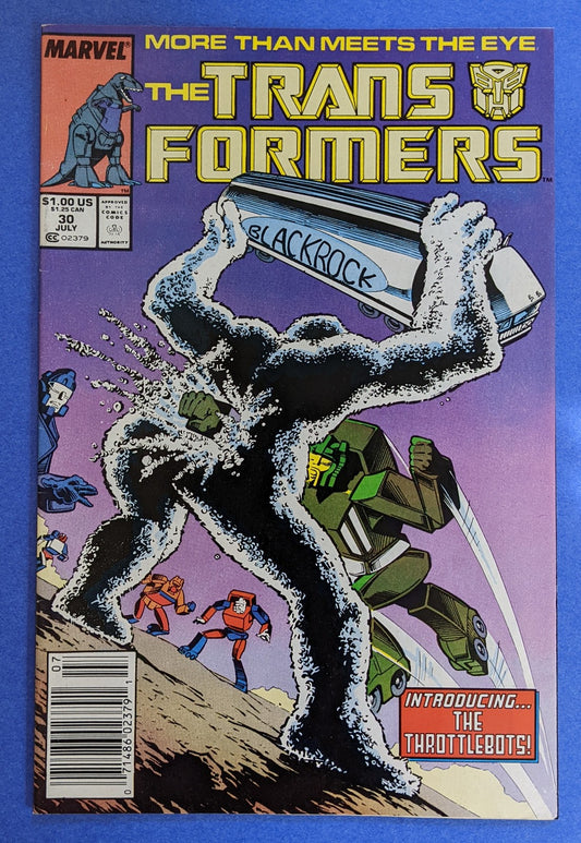 1987 Marvel Comics - The Transformers #30