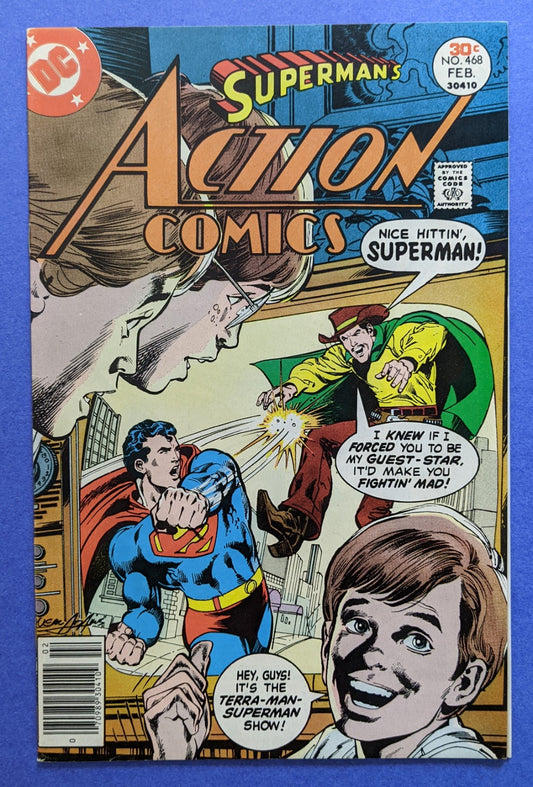 1977 DC Comics - Action Comics #468