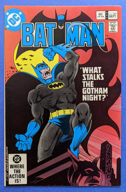 1982 DC Comics - Batman #351