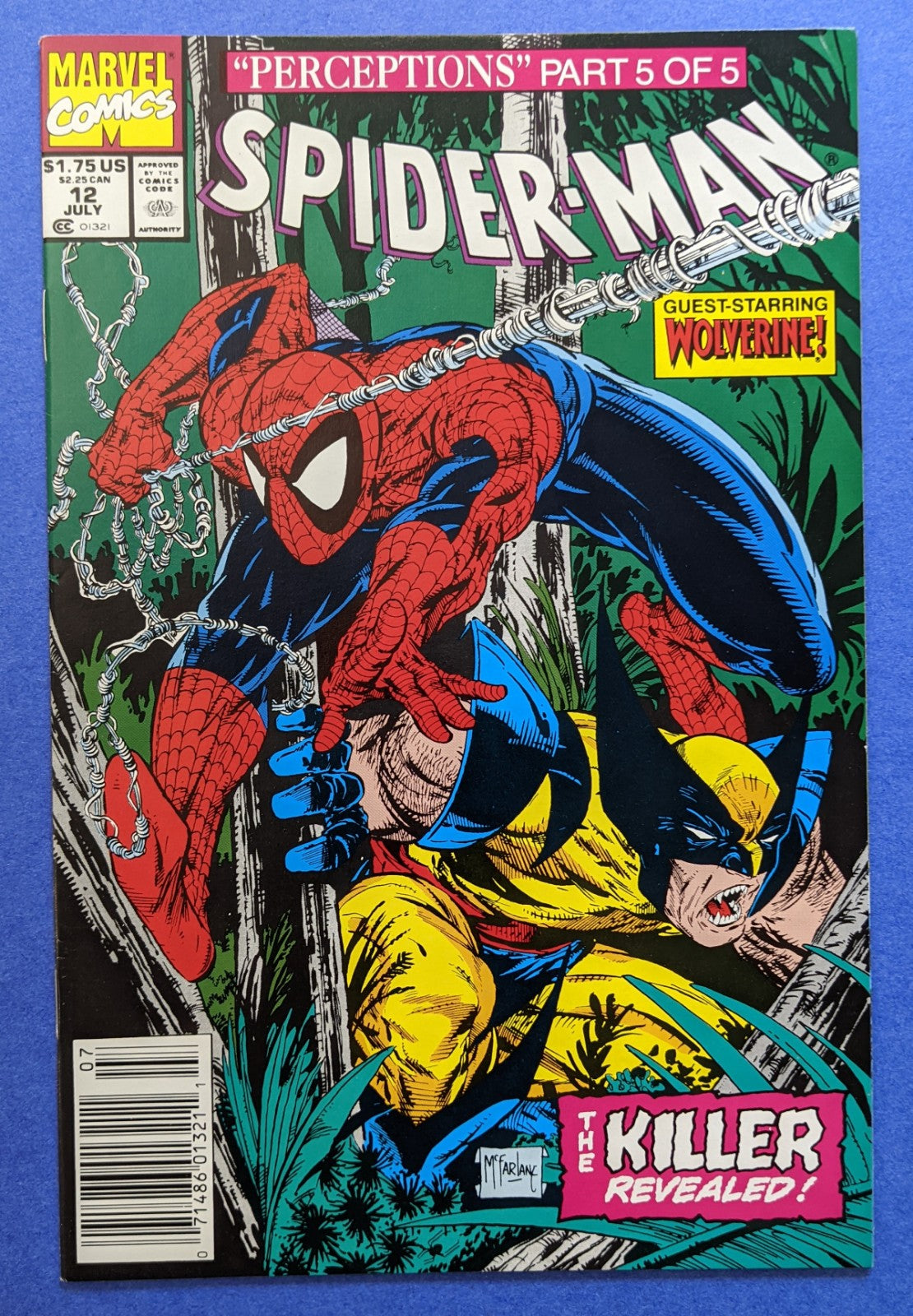 1991 Marvel Comics - Spider-Man "Perceptions" #12