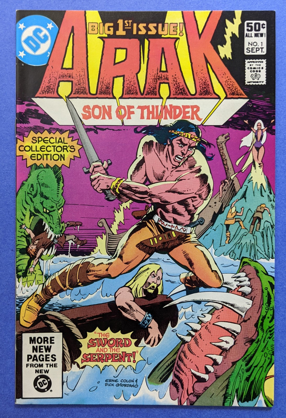 1981 DC Comics - Arak Son Of Thunder #1