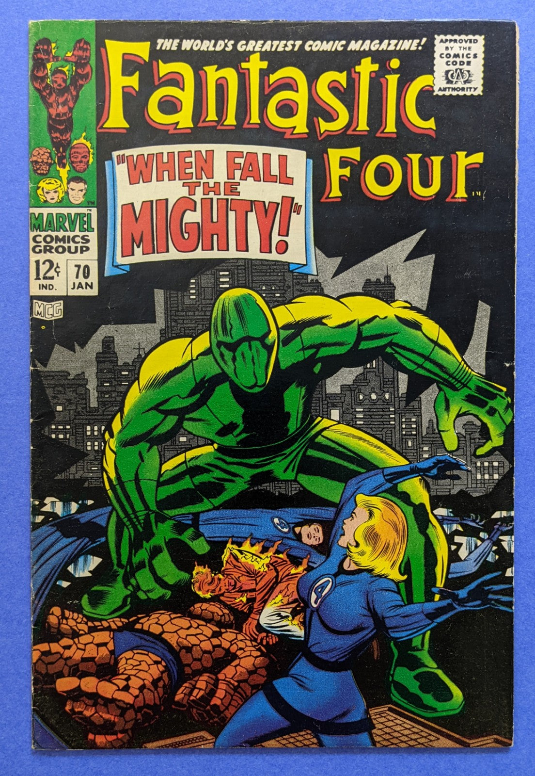 1968 Marvel Comics - Fantastic Four #70