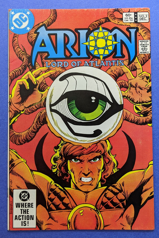 1982 DC Comics - Arion Lord Of Atlantis #2