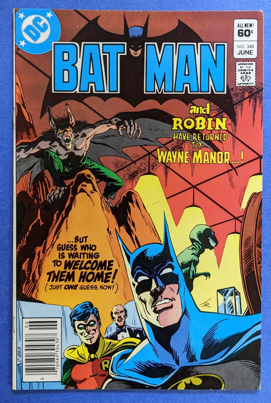 1982 DC Comics - Batman #348