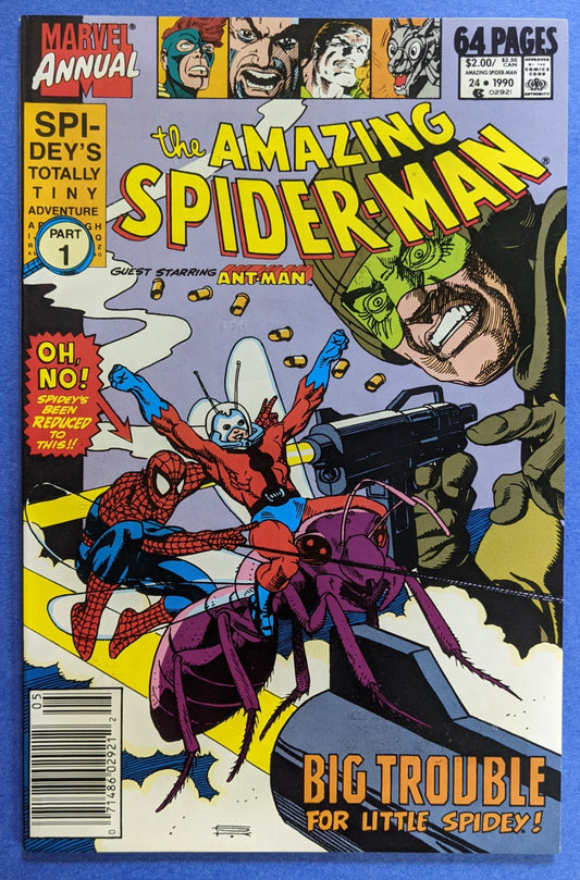 1990 Marvel Comics - The Amazing Spider-Man Annual #24