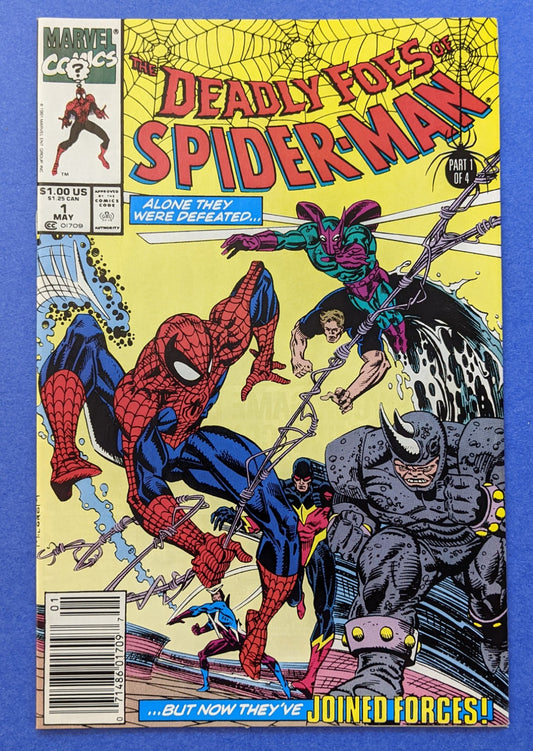 1991 Marvel Comics - The Deadly Foes Of Spider-Man #1