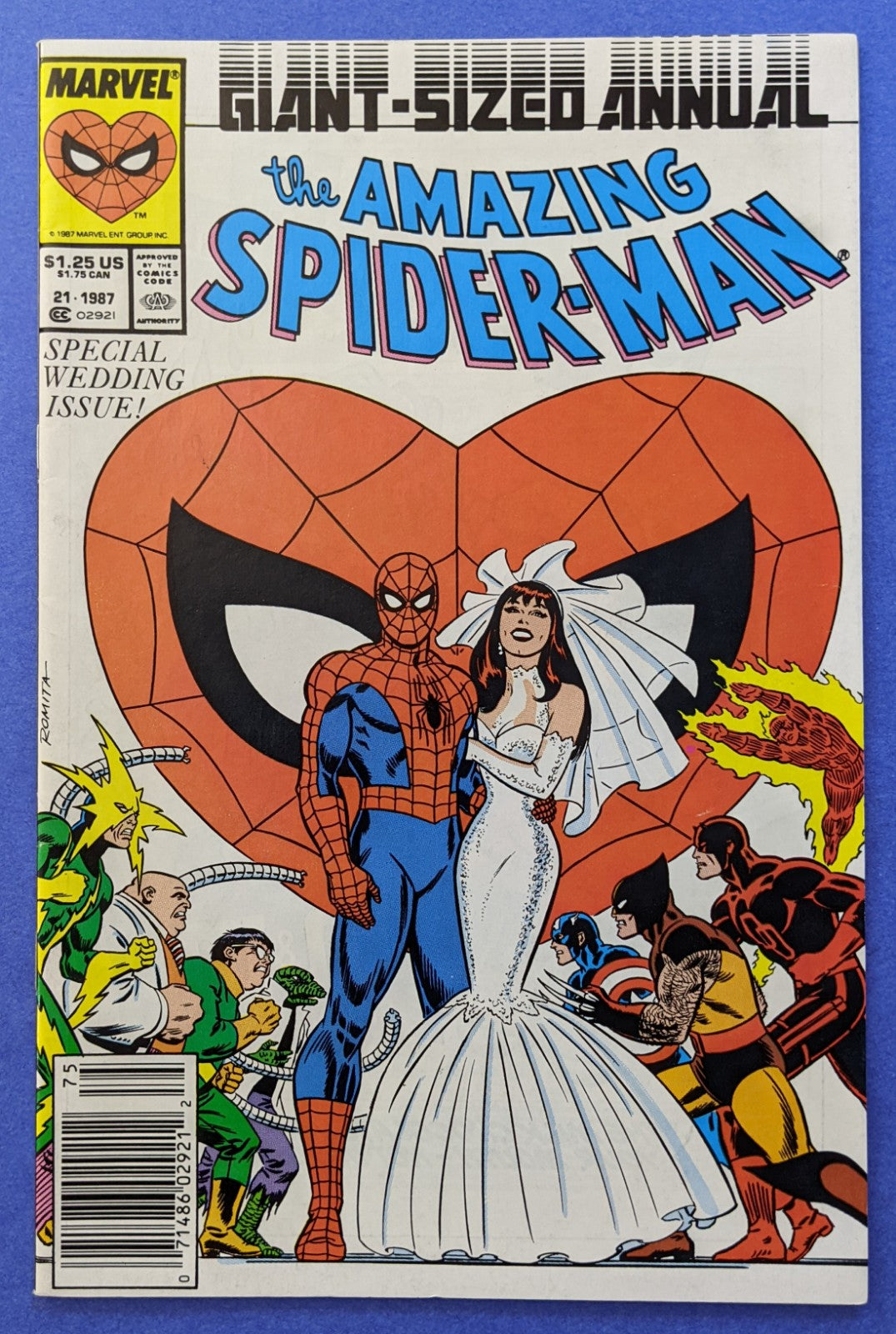 1987 Marvel Comics - The Amazing Spider-Man Giant Sized Annual #21