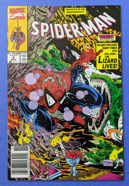 1990 Marvel Comics - Spider-Man "Torment" #4