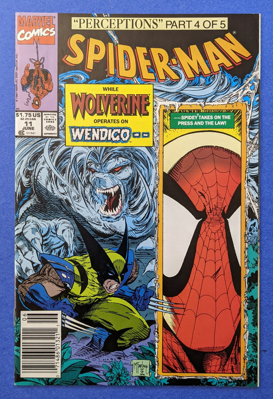 1991 Marvel Comics - Spider-Man "Perceptions" #11