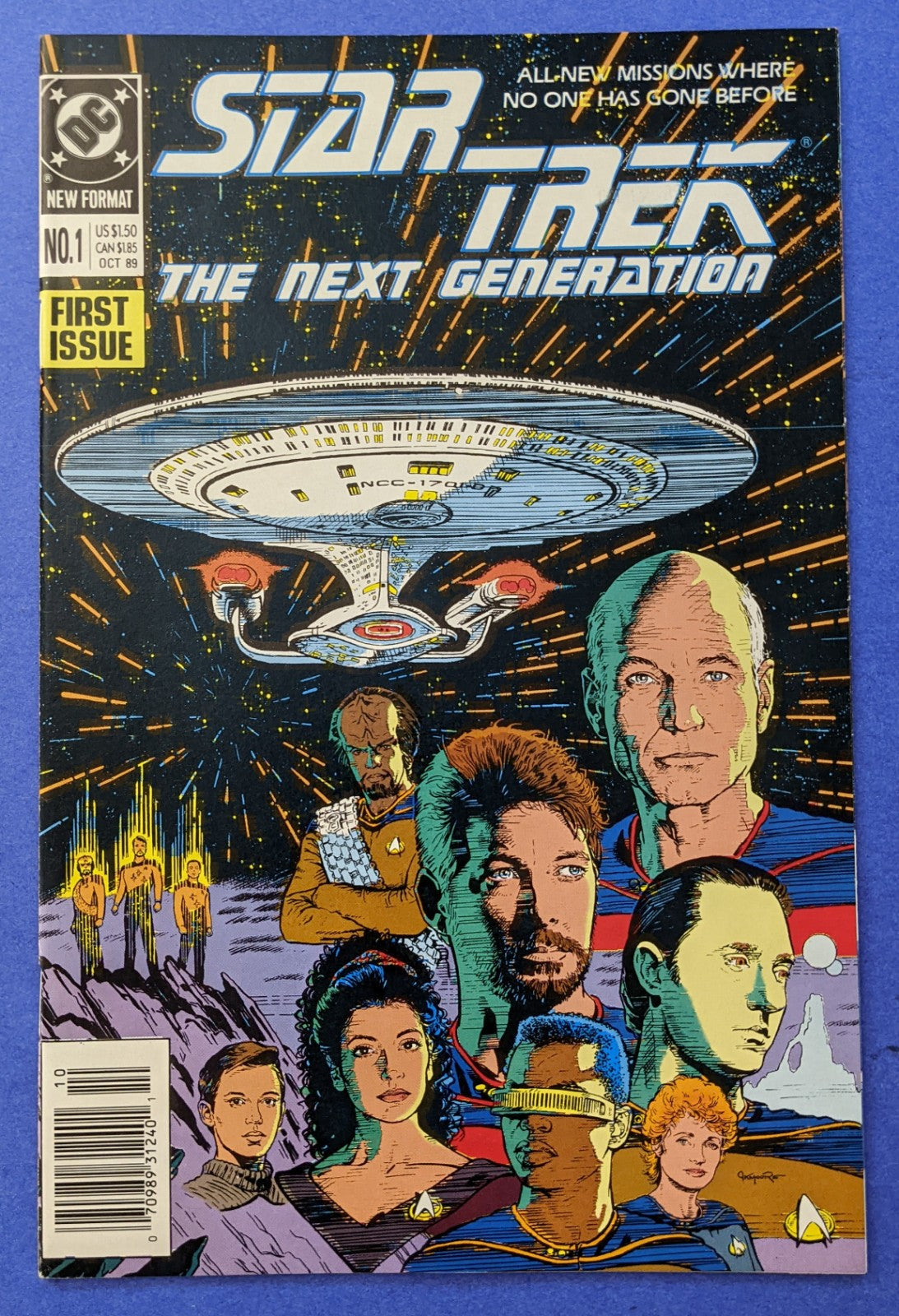 1989 DC Comics - Star Trek The Next Generation #1