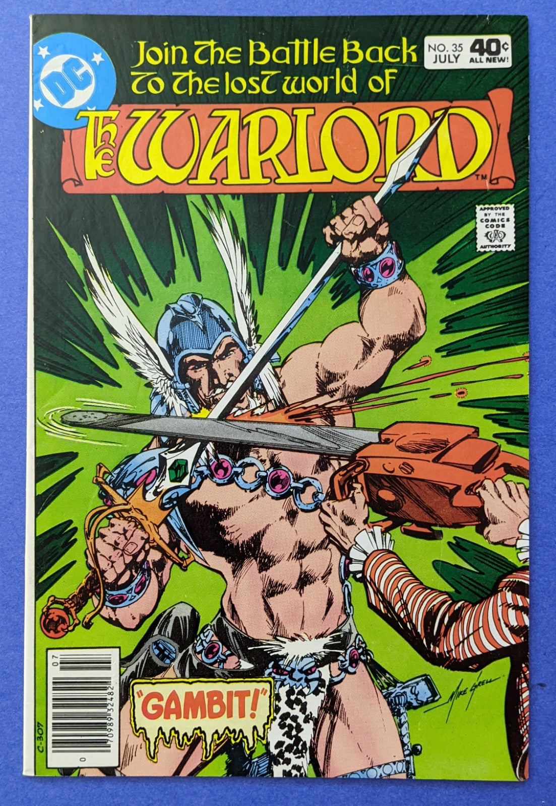 1980 DC Comics - The Warlord #35