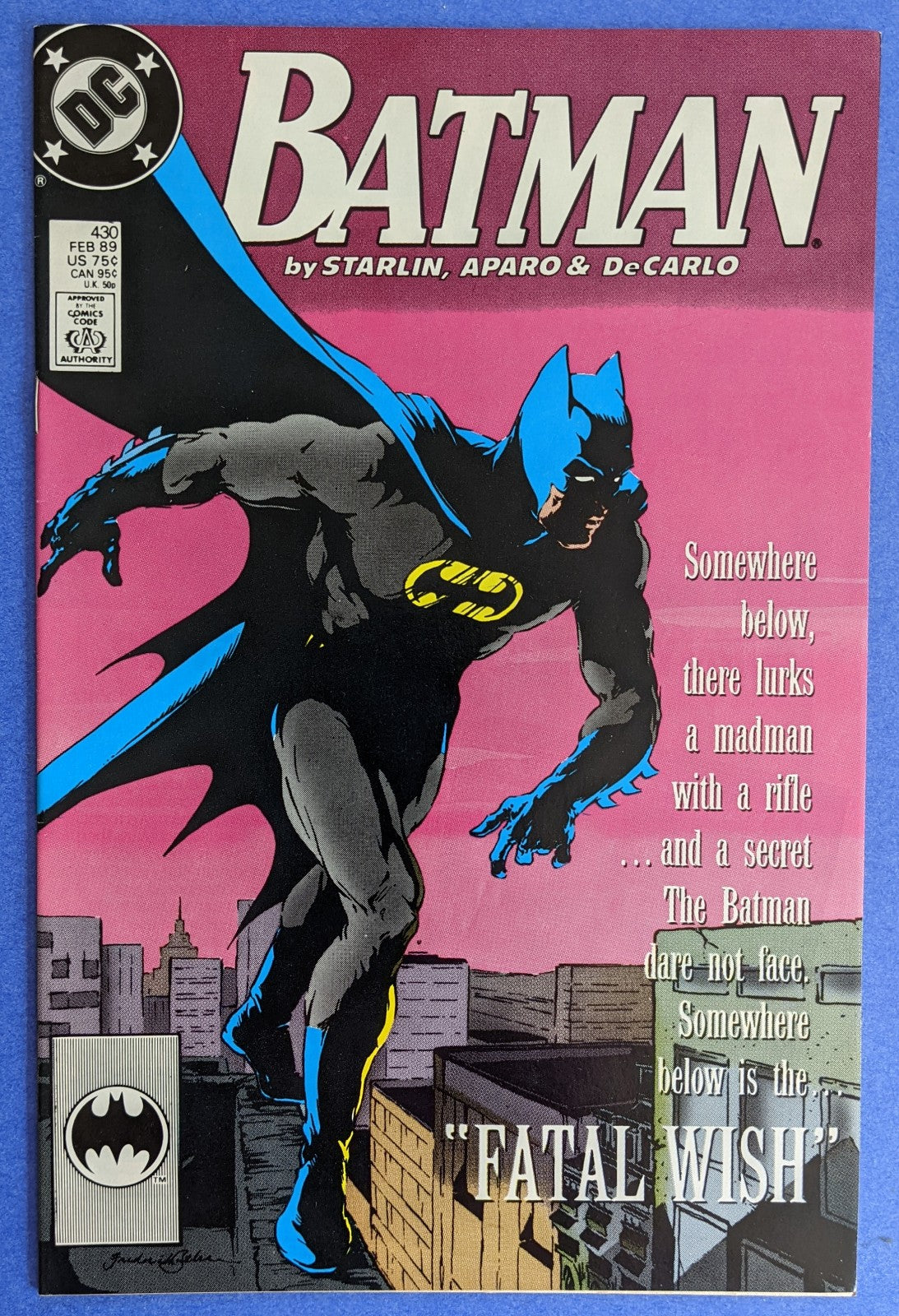 1988 DC Comics - Batman #430