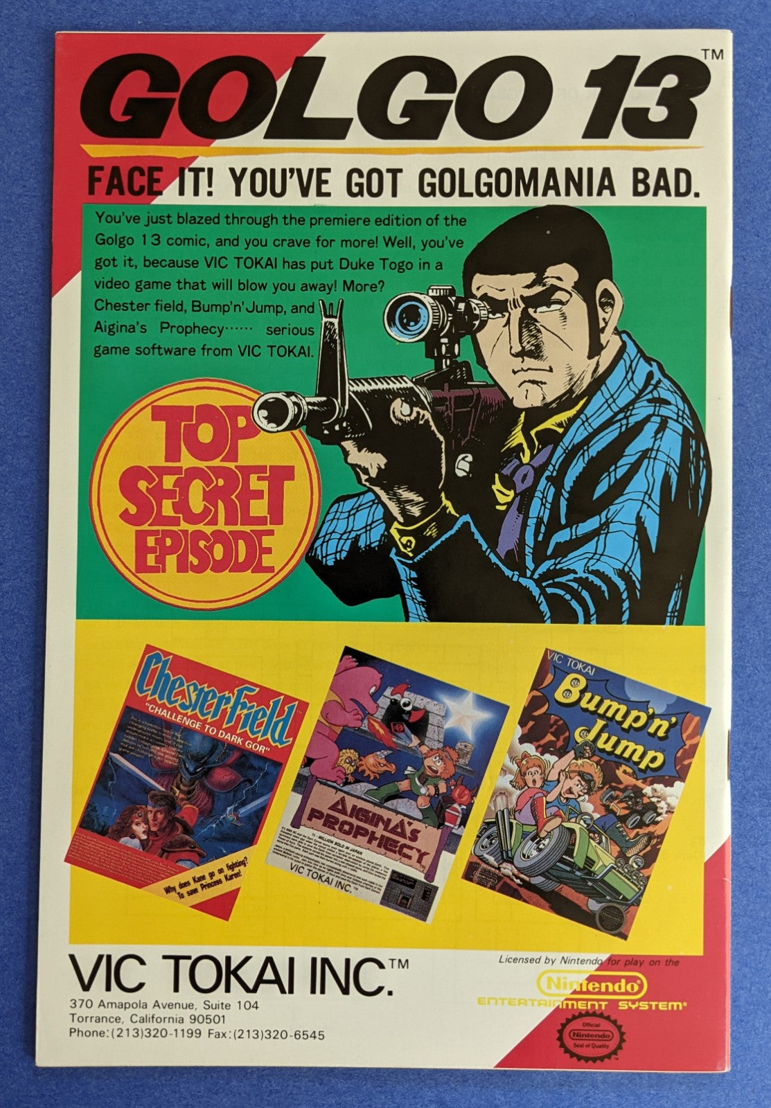 1989 Lead Publishing - Golgo 13 #1