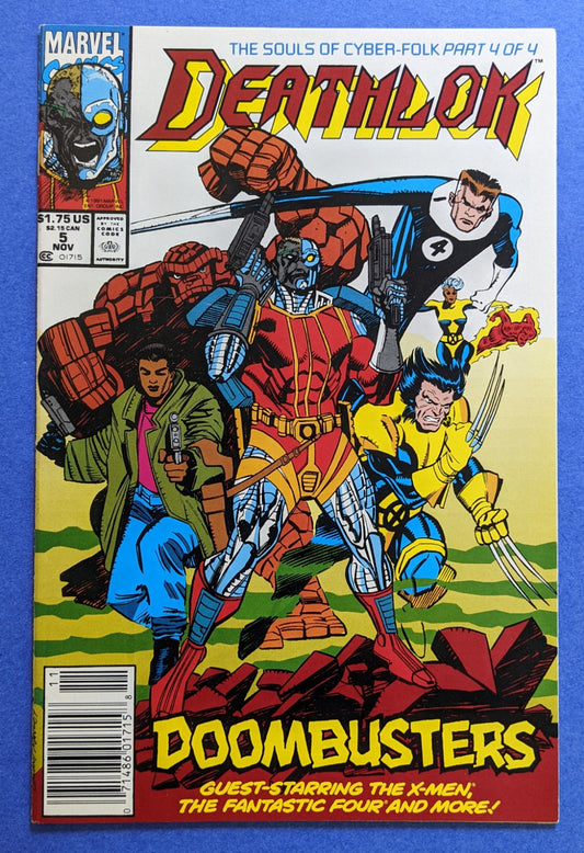 1991 Marvel Comics - Deathlok #5