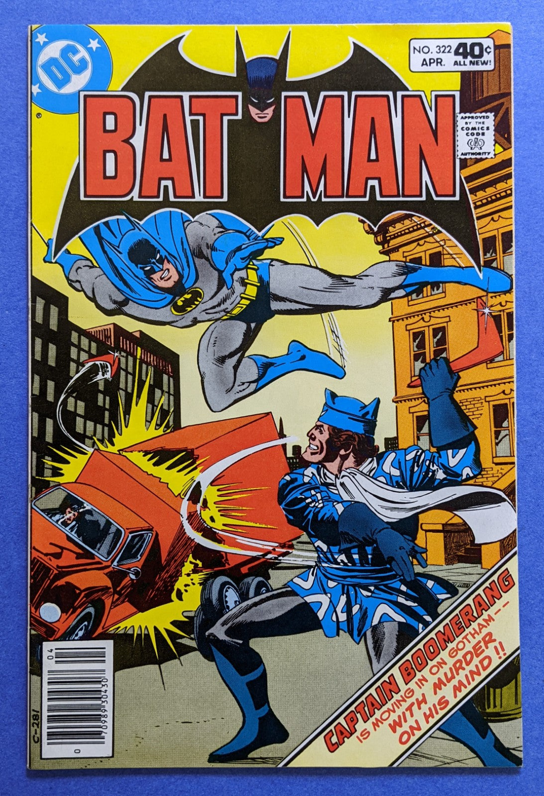 1980 DC Comics - Batman #322