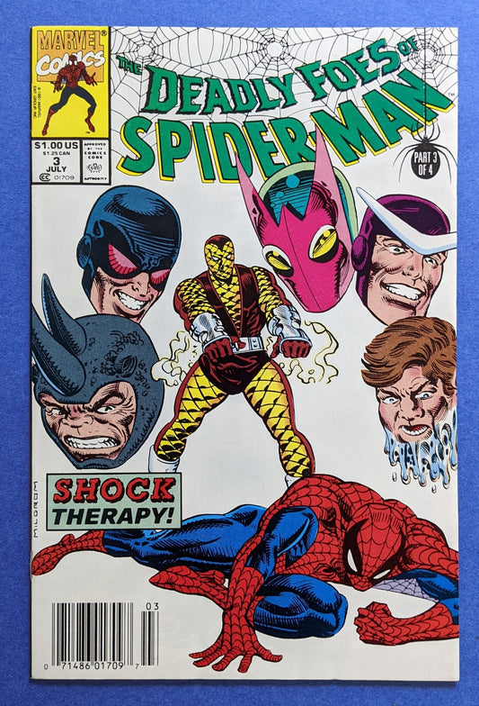 1991 Marvel Comics - The Deadly Foes Of Spider-Man #3