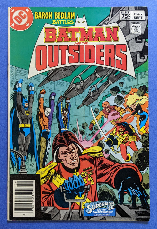 1983 DC Comics - Batman & The Outsiders #2