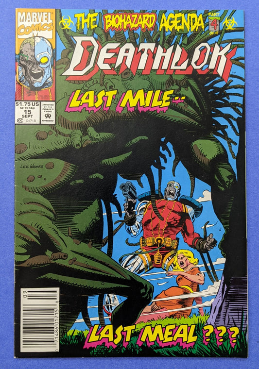 1992 Marvel Comics - Deathlok #15