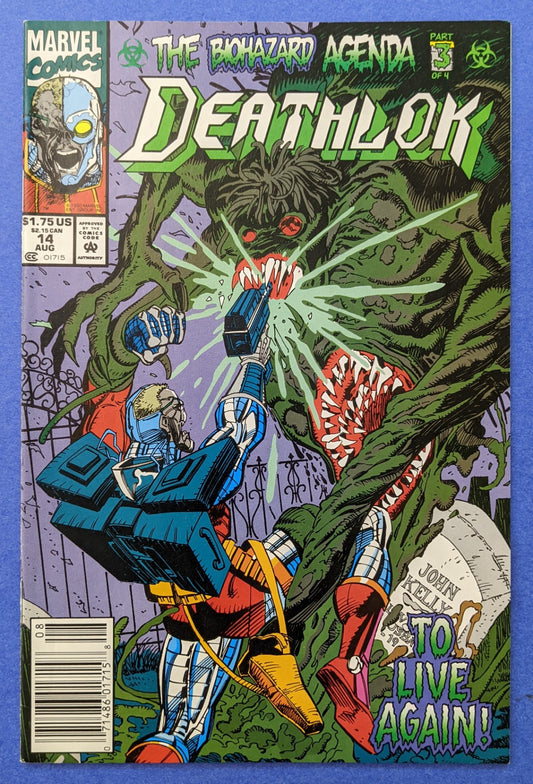 1992 Marvel Comics - Deathlok #14