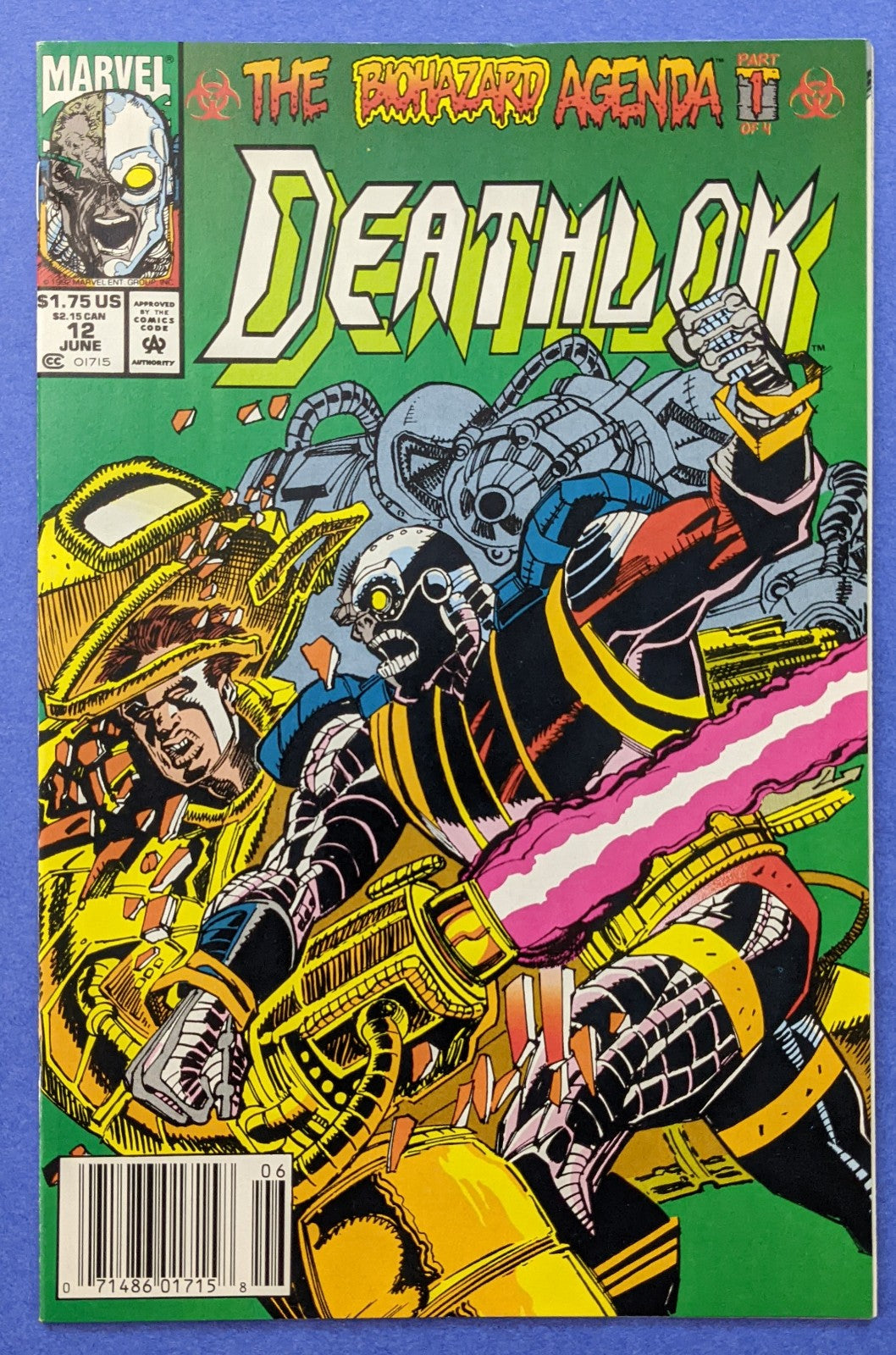 1992 Marvel Comics - Deathlok #12