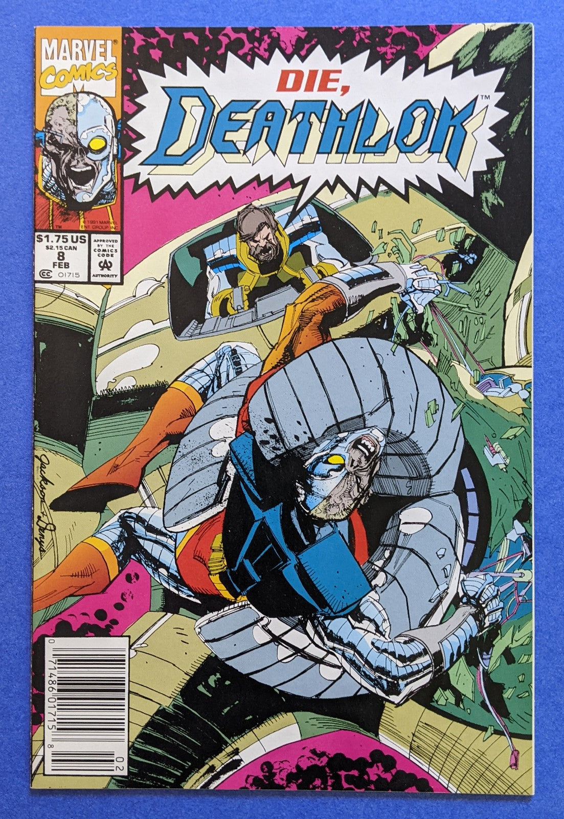 1992 Marvel Comics - Deathlok #8