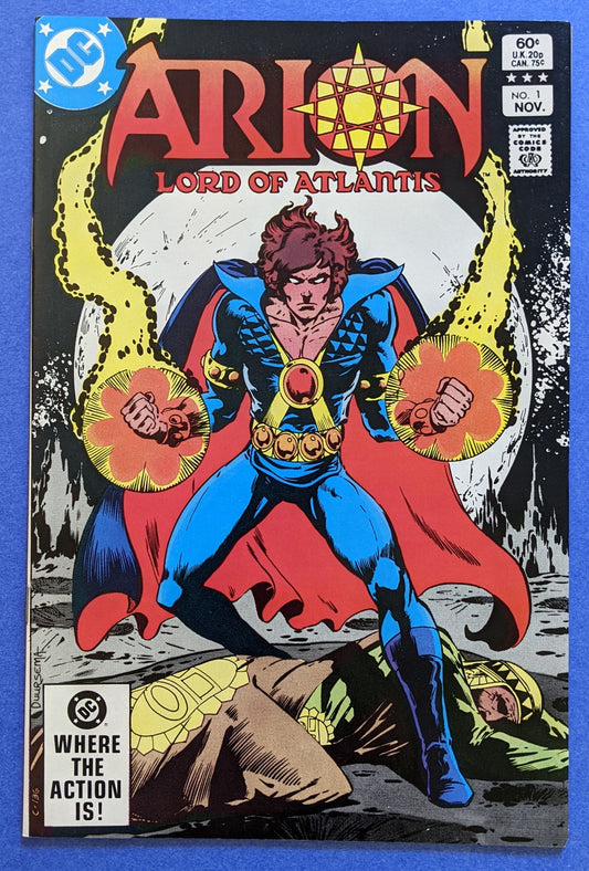 1982 DC Comics - Arion Lord Of Atlantis #1