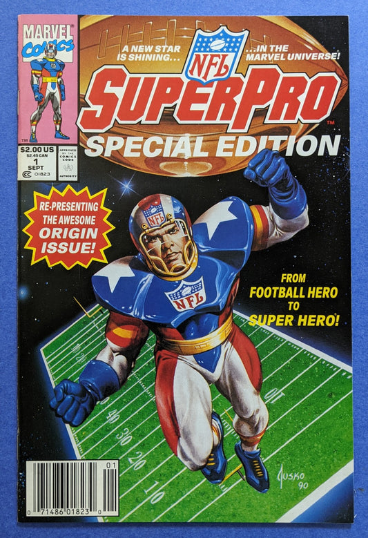 1991 Marvel Comics - Super Pro Super Bowl Special #1