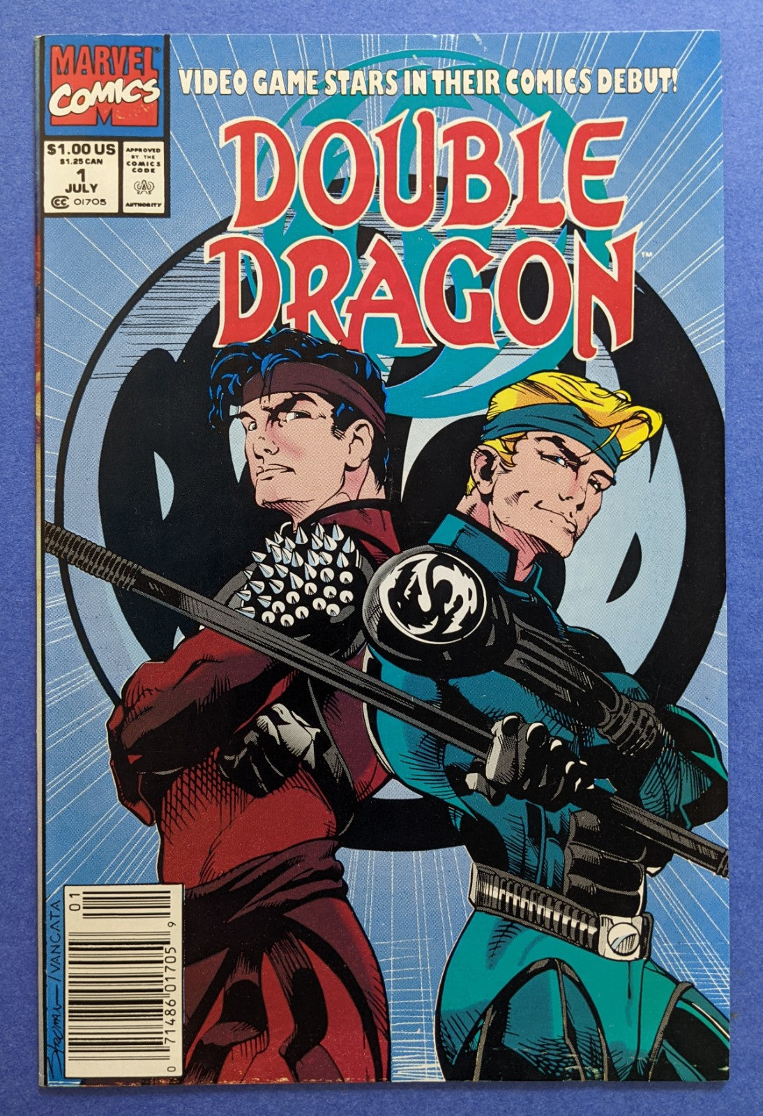 1991 Marvel Comics - Double Dragon #1