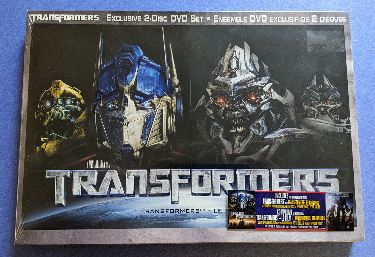 2007 The Transformers Movie 2-Disc DVD Set - Factory Sealed