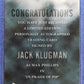 2000 Rittenhouse The Twilight Zone Autograph - Jack Klugman #A-29