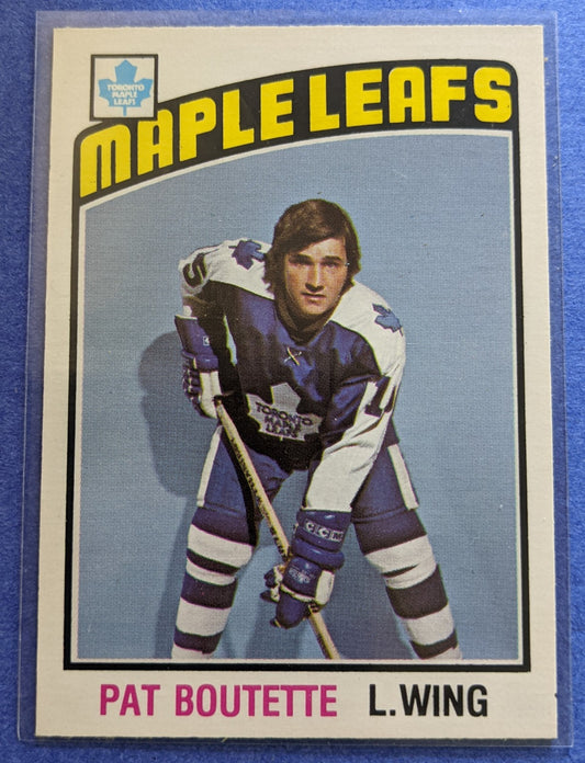 1976-77 O-Pee-Chee - Pat Boutette RC #367