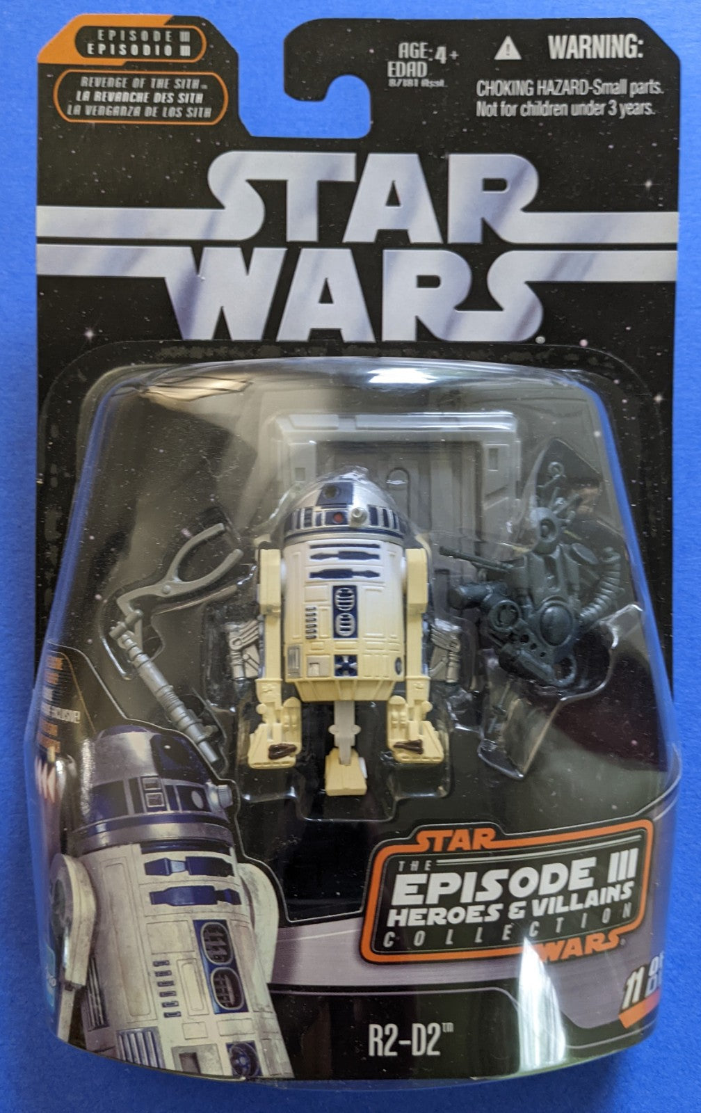 2006 Hasbro Star Wars Episode III Heroes & Villains (Vintage) - R2D2