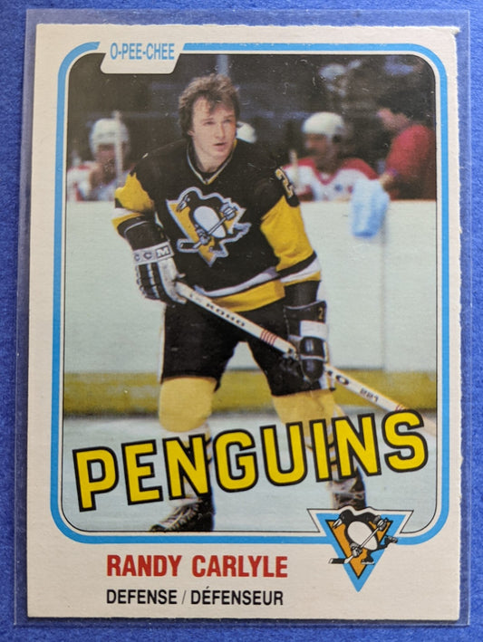 1981-82 O-Pee-Chee - Randy Carlyle RC #256